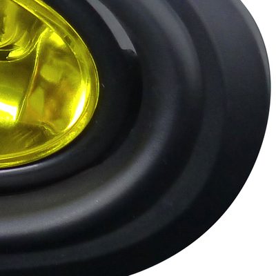 2002-2004 Acura RSX H11 Fog Lights Kit Chrome Housing/Yellow Lens