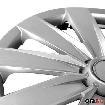 15" 4x Set Wheel Covers Hubcaps for Scion Silver Gray
