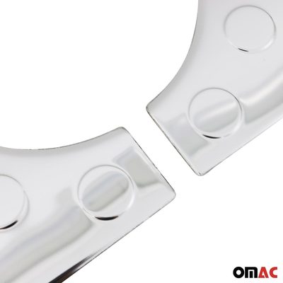 2006-2013 Mercedes Sprinter W906 Tailgate Trunk Door Logo Frame Silver Stainless Steel