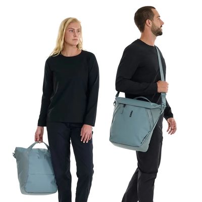 Alforjas Chasm Courier Thule color Azul de 22L con sistema InLock