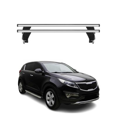 2011-2014 Kia Sportage Roof Rack Cross Bars Silver