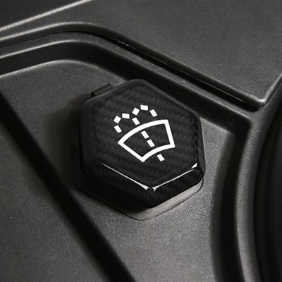 [Real Carbon Fiber] Glass Water Cover For Cybertruck