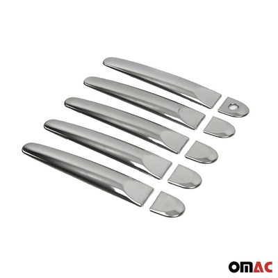 2009-2014 Nissan Cube Car Door Handle Cover Protector Stainless Steel Chrome 10 Pcs