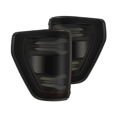AlphaRex LUXX Series Black LED Tail Lights 653018