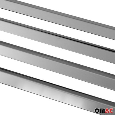 1997-2005 Mercedes M ML Class W163 Window Molding Trim Streamer S. Steel 4x
