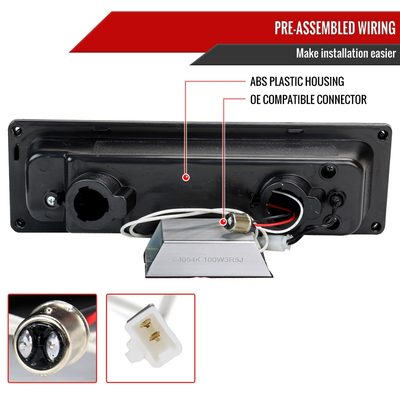 1988-1998 Chevy Blazer/Tahoe/Silverado/Sierra/Yukon LED Bumper Lights Chrome