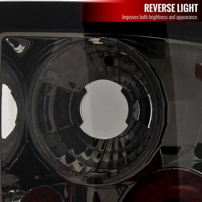 2001-2005 Ford Ranger Tail Lights Chrome Housing/Smoke Lens