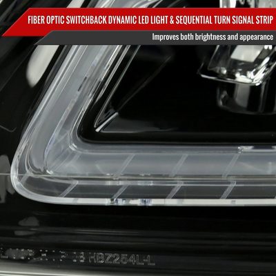 2008-2011 Mercedes Benz W204 C-Class Full LED Projector Headlights Smoke