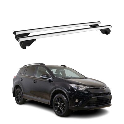 2019-2025 Toyota RAV4 Adventure Roof Rack Cross Bars Silver