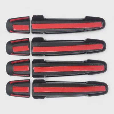 2013-2020 Chevrolet Impala Door Handle Cover Gloss Black 8Pcs ABS Plastic