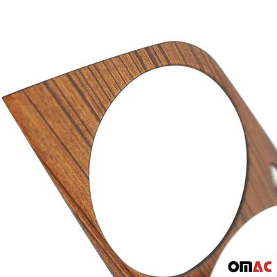 Dash Speedometer Frame for Mercedes S Class W126 1979-1991 Wood Walnut 1Pc
