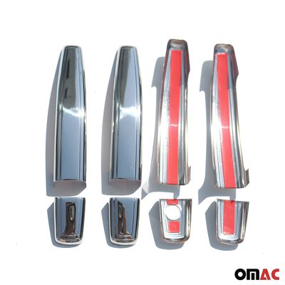 2014-2015 Chevrolet Malibu Car Door Handle Cover Protector Stainless Steel 8 Pcs