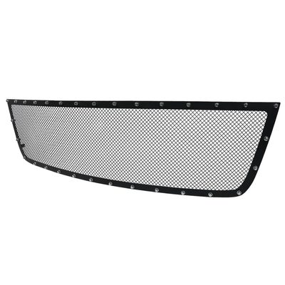 2005-2007 Chevy Silverado Rivet Style Black Stainless Steel Mesh Grille Insert