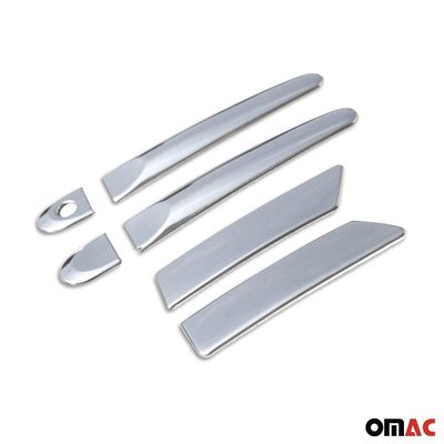 2011-2017 Nissan Juke Car Door Handle Cover Protector Stainless Steel Chrome 6 Pcs