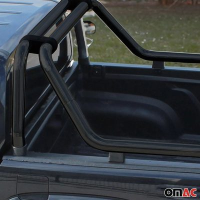 2009-2014 Ford F-150 Sport Bar Truck Bed Chase Roll Bar Black 1Pc