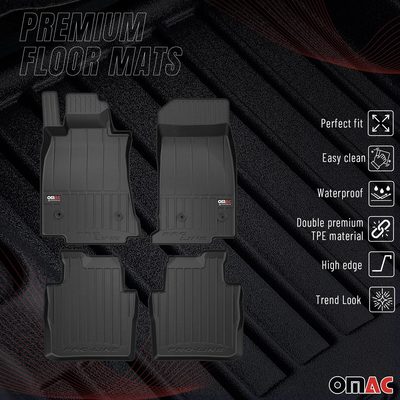 2020-2026 Cadillac CT5 Premium Floor Mats Liners Full Set All Weather Heavy Duty