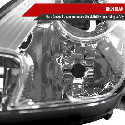 2000-2005 Toyota Celica Projector Headlights Chrome Housing/Clear Lens