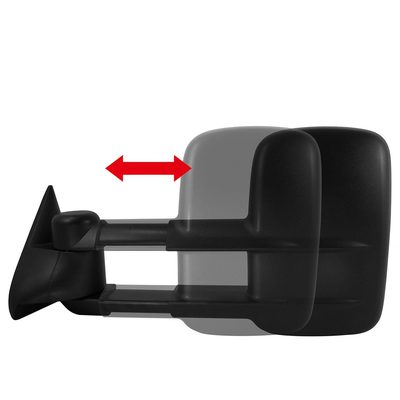 1988-2002 Chevy C3500/Tahoe GMC Yukon/Suburban Manual Towing Mirrors