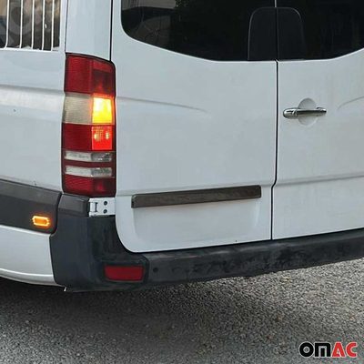 2006-2018 Mercedes Sprinter W906 Trunk Tailgate Door Handle Cover Stainless Steel Dark