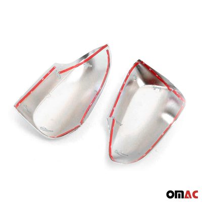 2014-2019 Toyota Corolla Side Mirror Cover Caps Chrome Silver 2 Pcs