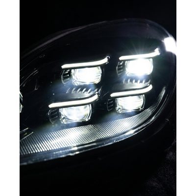 Porsche Macan 95B / 95B.1 LED Headlight Assembly with Daytime Running Lights 2014 - 2020 (Upgrade to 95B.3 Style / Replaces 96463190703)