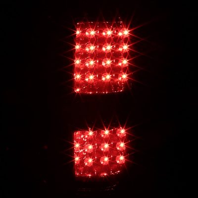 2009-2014 Ford F-150 LED Tail Lights Chrome Housing/Smoke Lens