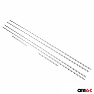 2010-2013 Lexus GX 460 Window Molding Trim Streamer Stainless Steel Silver 6 Pcs