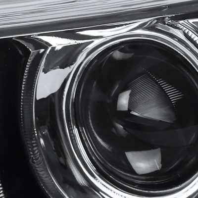 2015-2017 Toyota Camry Projector Headlights w/ Amber Reflectors Chrome/Clear
