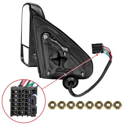 2014-2018 Chevy Silverado/GMC Sierra Heated Manual Towing Mirrors Smoke