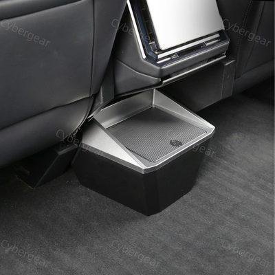 Tesla Cybertruck Center Floor Organizer & Trash Bin