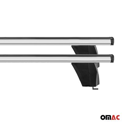 Roof Racks Cross Bars Carrier for Mercedes S Class W223 2020-2026 Alu Gray 2x
