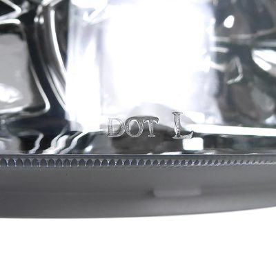 2002-2004 Toyota Camry Factory Style Headlights w/Amber Reflector Chrome/Clear