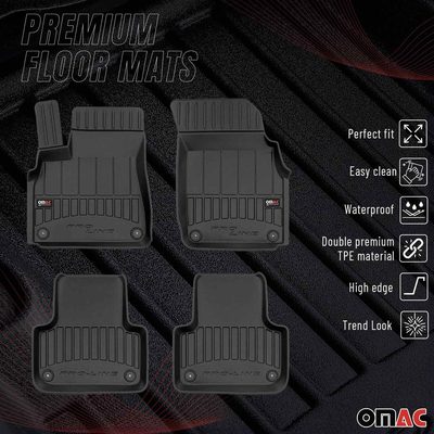 2018-2024 Lamborghini Urus Premium Floor Mats Liners Full Set All Weather Heavy Duty