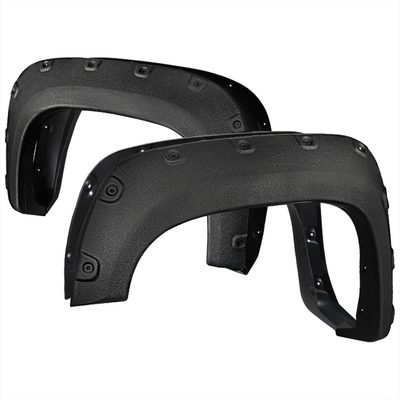2007-2013 GMC Sierra 1500 Fleetside Textured Rivet Style Fender Flares