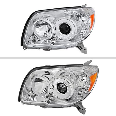 2006-2009 Toyota 4Runner SR5 Limited Projector Style Headlights Chrome/Clear