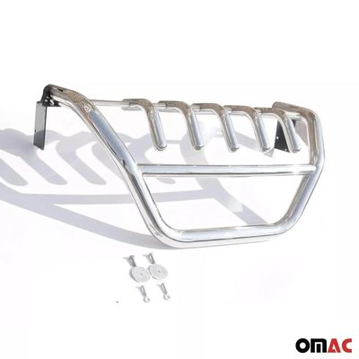 2011-2016 Kia Sportage Bull Bar Push Front Bumper Grille Silver 1 Pc