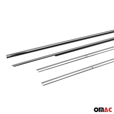 2001-2005 Honda Civic Sedan Window Molding Trim Streamer Stainless Steel