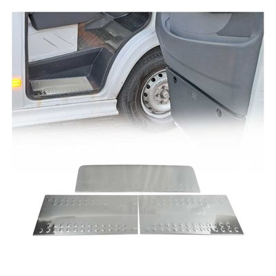 2003-2006 Dodge Sprinter Door Sill Scuff Plate Scratch Protector Stainless Steel 3Pcs