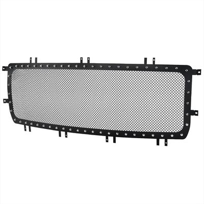 2014-2015 GMC Sierra 1500 Rivet Style Black S.Steel Mesh Grille Insert