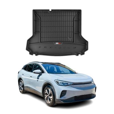 2021-2024 VW ID.4 Premium Cargo Liner Trunk Mat All Weather Heavy Duty Black