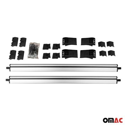 2005-2012 Nissan Pathfinder Roof Rack Cross Bars Silver