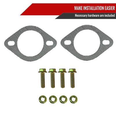 1989-1994 Nissan 240SX S13 T-304 Steel N1 Catback Exhaust System w/Burnt Tip