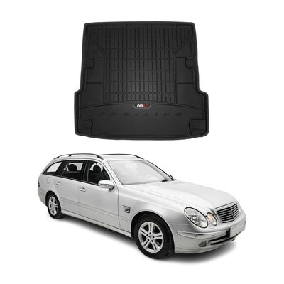 2004-2009 Mercedes E Class S211 Wagon Premium Cargo Liner Trunk Mat All Weather Heavy Duty Black
