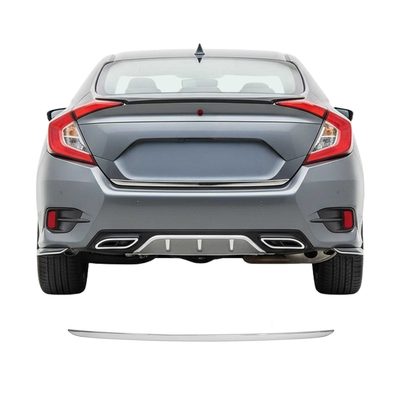 2016-2021 Honda Civic Sedan Rear Trunk Molding Trim Stainless Steel