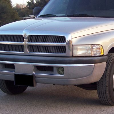1994-2001 Dodge RAM 1500/2500/3500 Fog Lights Mounting Brackets Chrome/Smoke