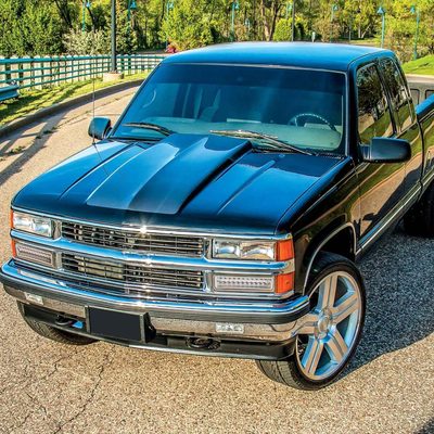 1988-1998 Chevy Blazer/Tahoe/Silverado/Sierra/Yukon LED Bumper Lights Chrome