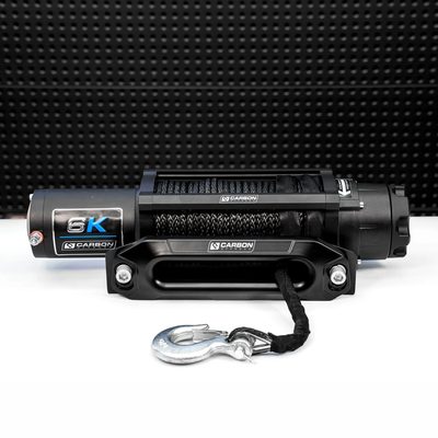Carbon Offroad Long Drum 6000lb ATV - Small 4X4 Winch