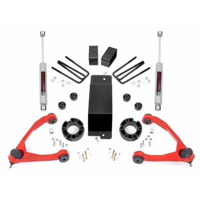 Fits 2007-2016 Chevy Silverado/GMC Sierra 1500, 5'8" ,6'6" ,8' Bed (RGH-19431ARED)