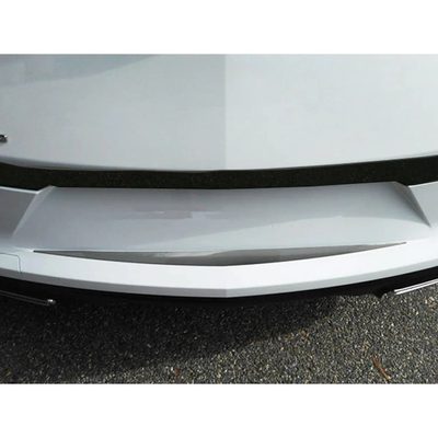 2020-2025 Cadillac CT4 Rear Bumper Accent 1Pc Stainless Steel Silver