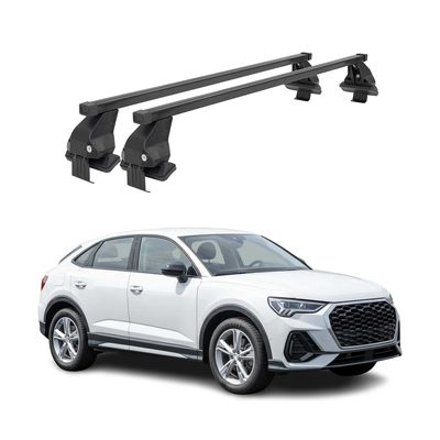 2020-2025 Audi Q3 2.gen Roof Rack Cross Bars Black